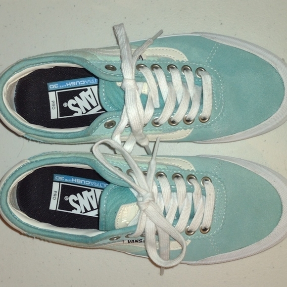 Chima pro 2 men’s Vans light blue turquoise color size 5.5 - Picture 2 of 12